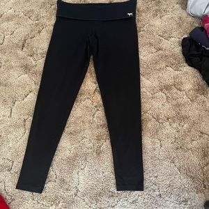 black leggings from PINK size small